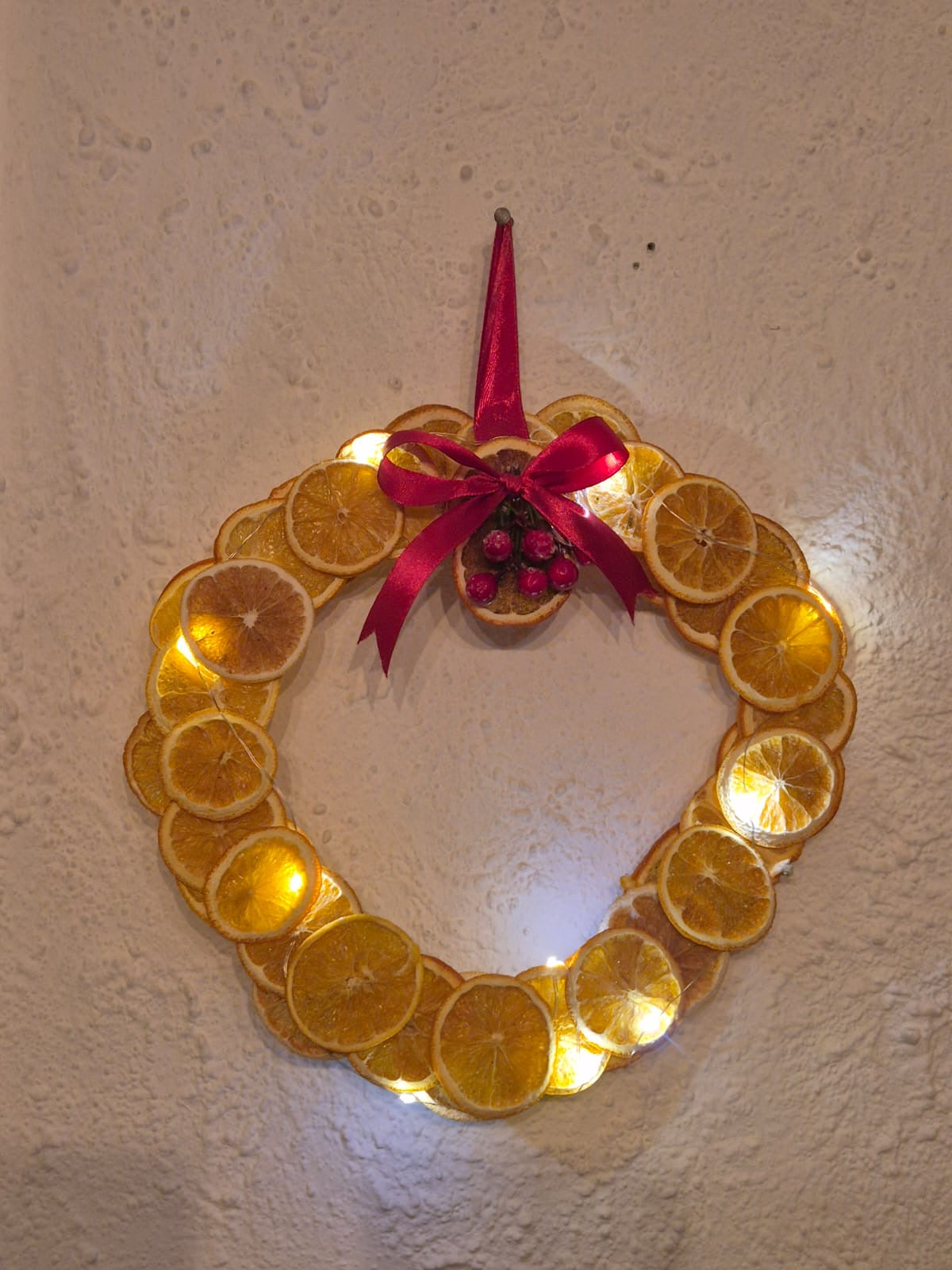 Kerstkrans appelsienen