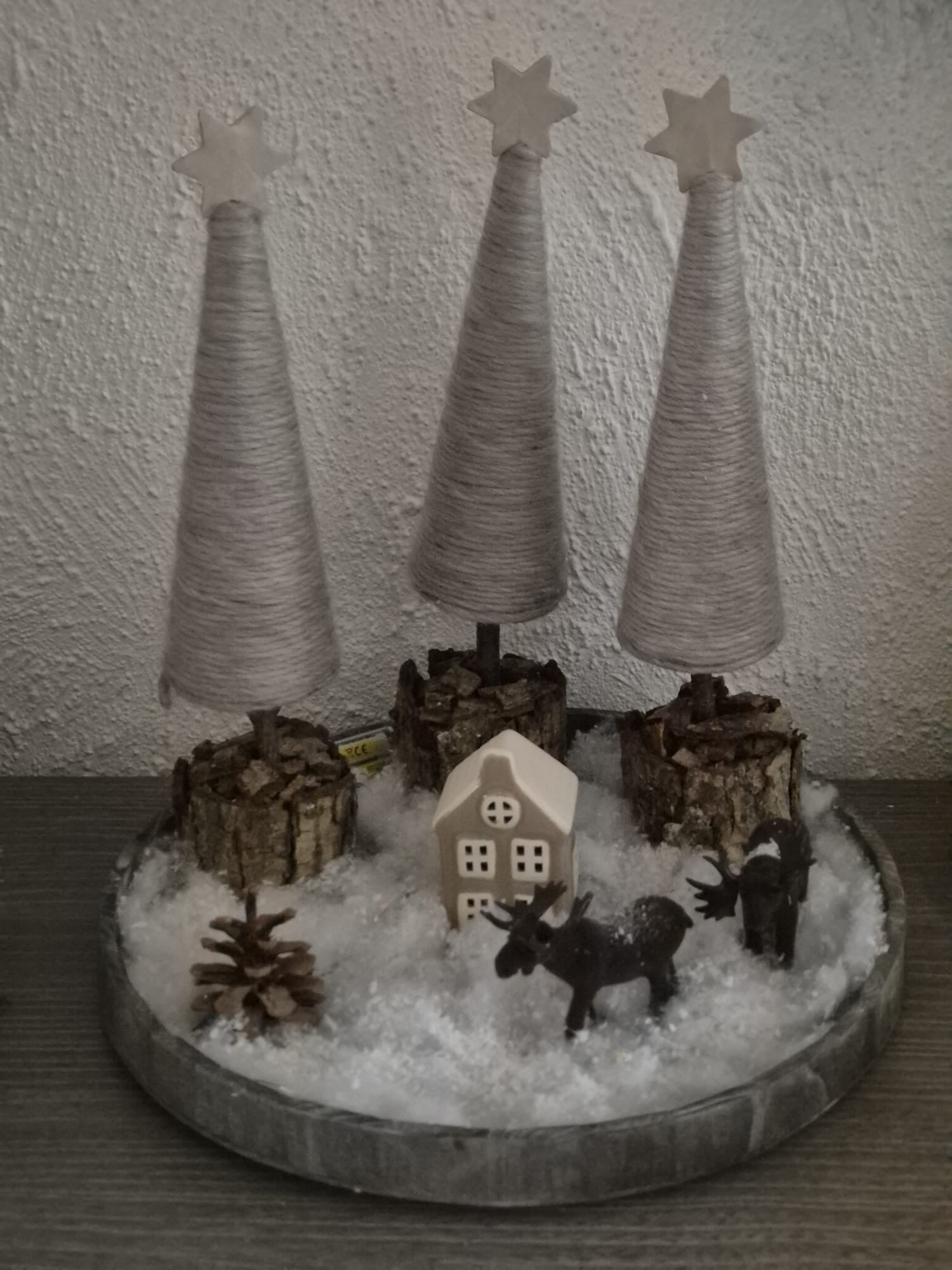 Kerststuk eland