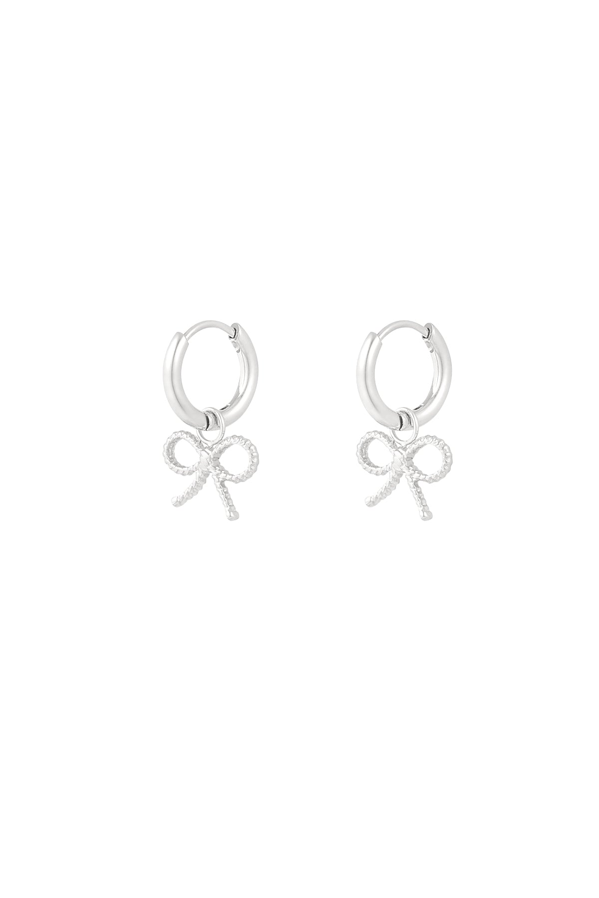 earrings bow basic