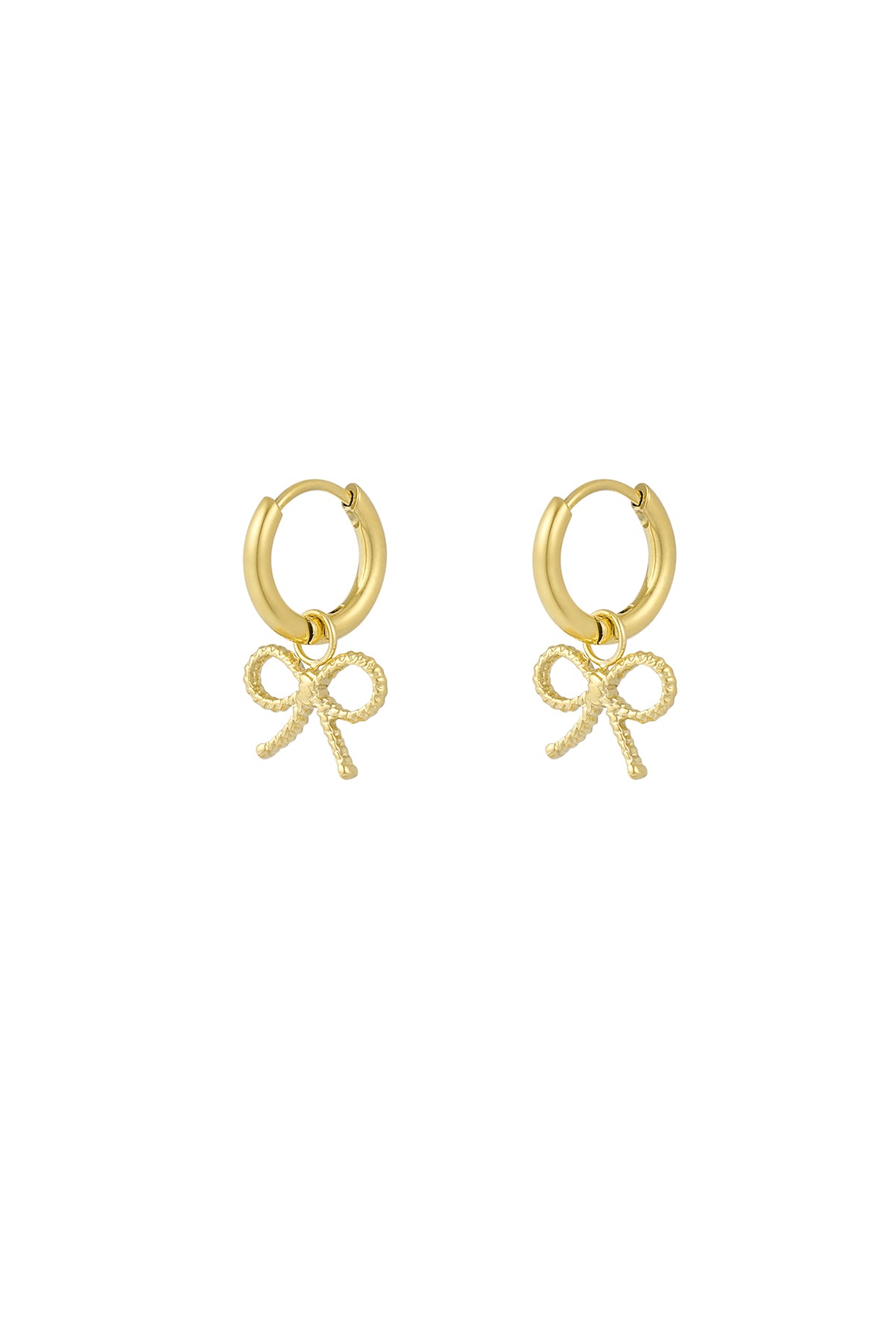 earrings bow basic