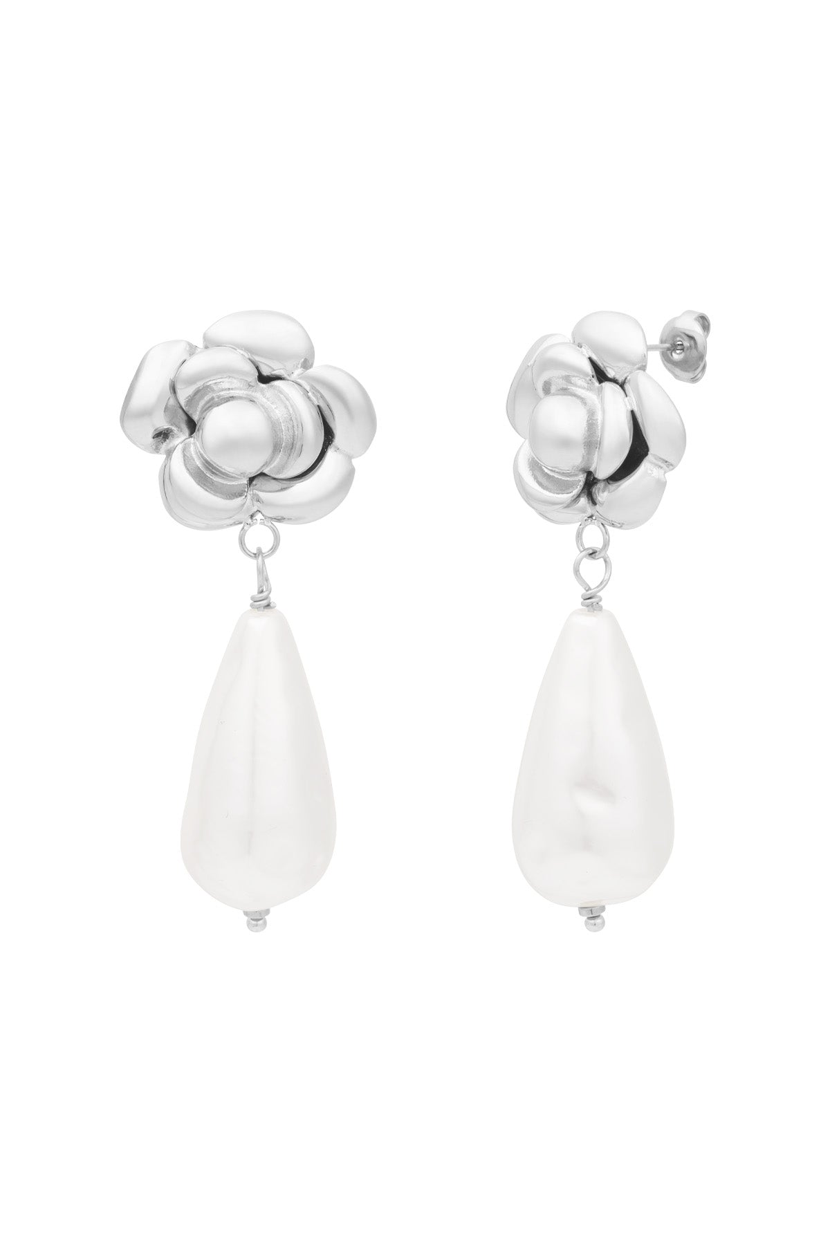 eternal rose earrings