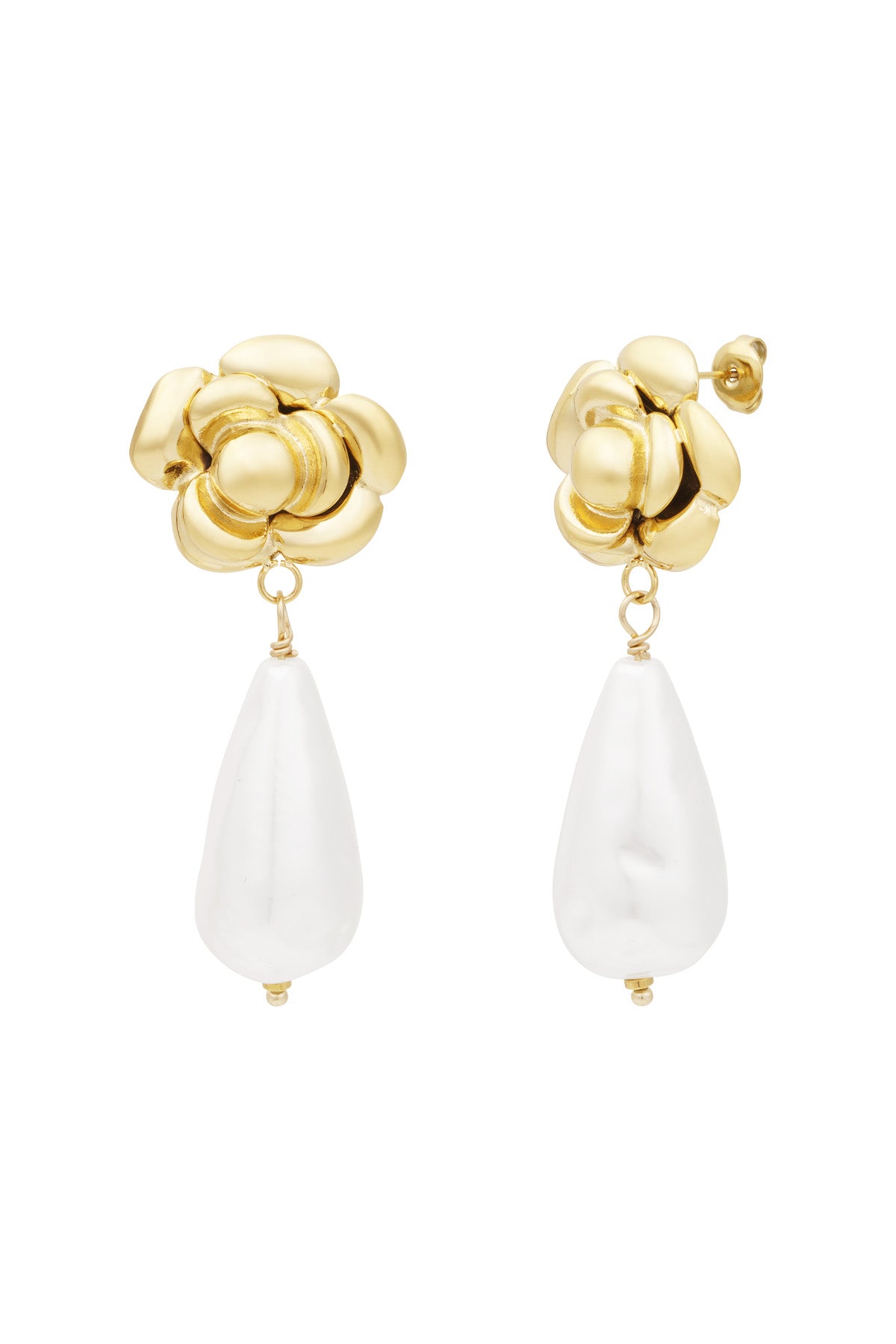 eternal rose earrings