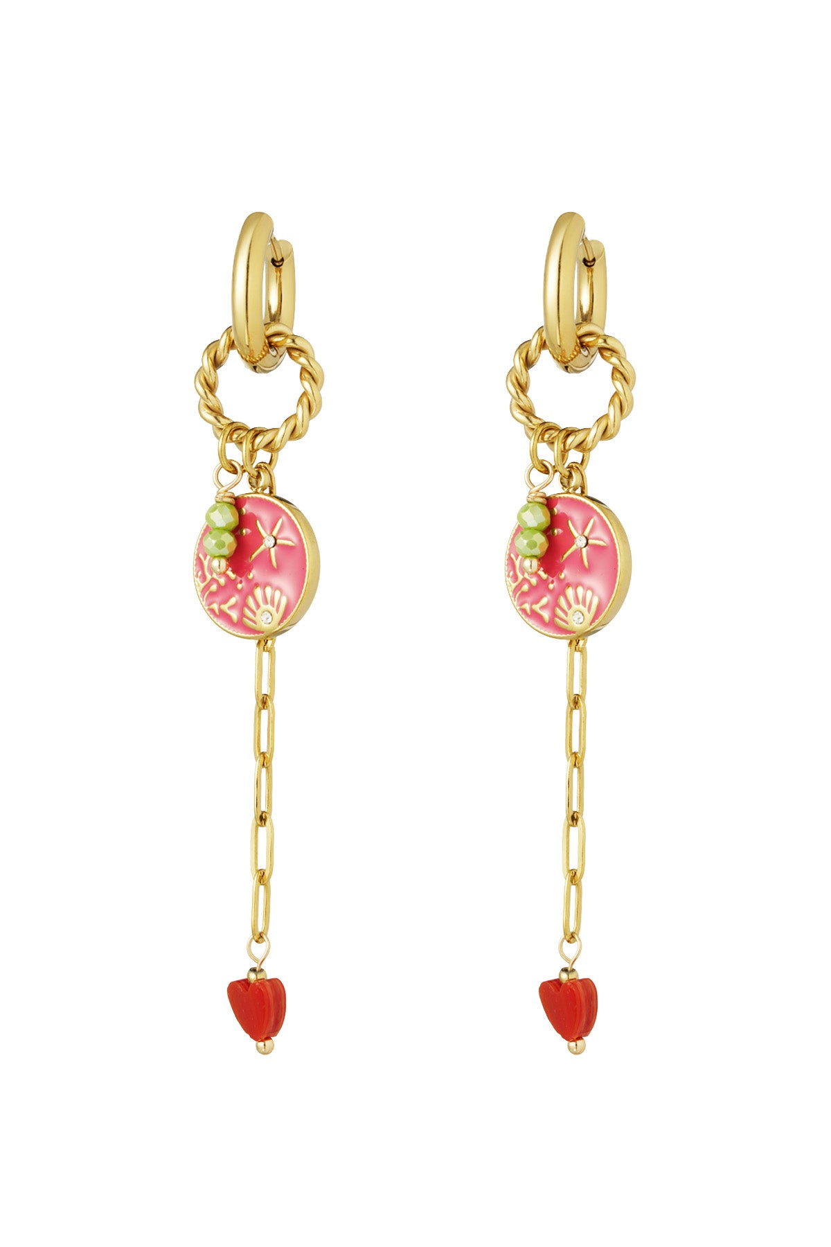 Dazzling day earrings