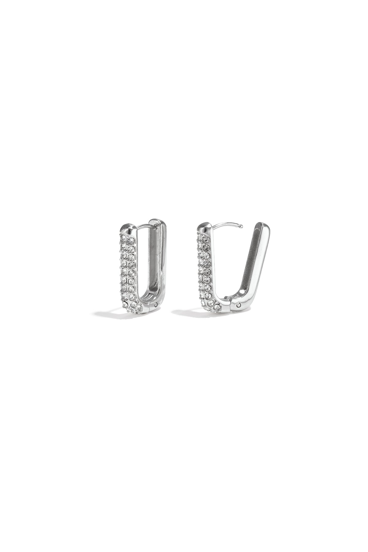 Shimmer Spark Stainless Steel Earrings