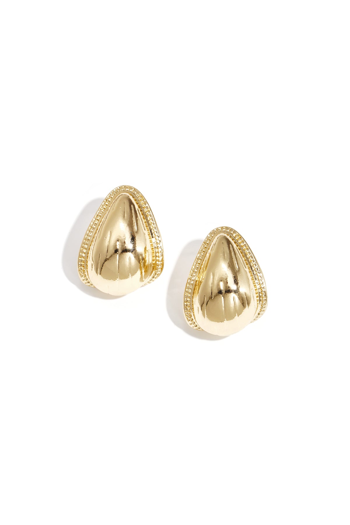 Alloy Stud Earrings Droplet Retro Daily Simple Series Women's jewelry